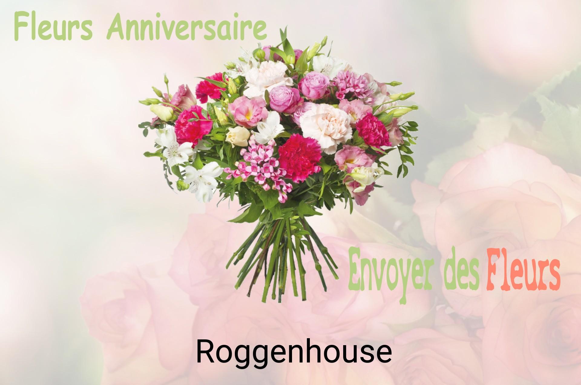 Bouquet de fleurs d’anniversaire livré à Roggenhouse